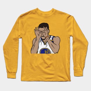 Steph Curry 3 Point Goggles Long Sleeve T-Shirt